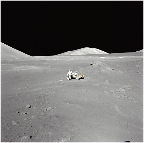 Harrison Schmitt en la Luna - NASA