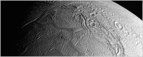 Encelado visto por Cassini - Cassini Imaging Team, SSI, JPL, ESA, NASA