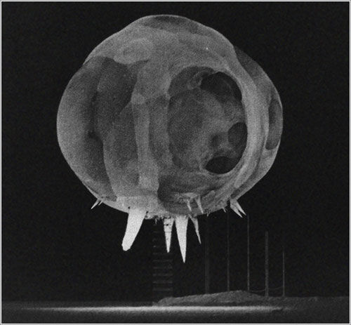 Foto de una explosión nuclear