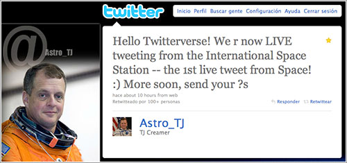 Tweet de Astro_TJ