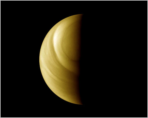Venus visto por la Venus Express