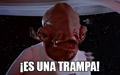 Ackbar es una trampa