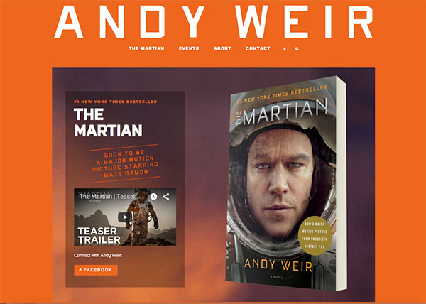 Andy Weir Blog