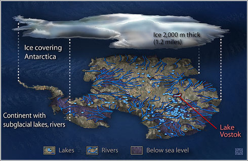 La Antártida sin Hielo, © Zina Deretsky / National Sciente Foundation)