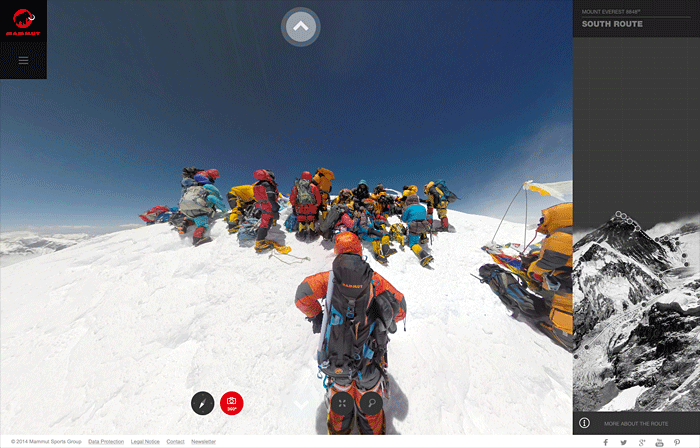 Ascension everest project360 mammut