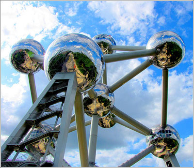 Atomium de Bruselas / Foto (CC) O Palsson