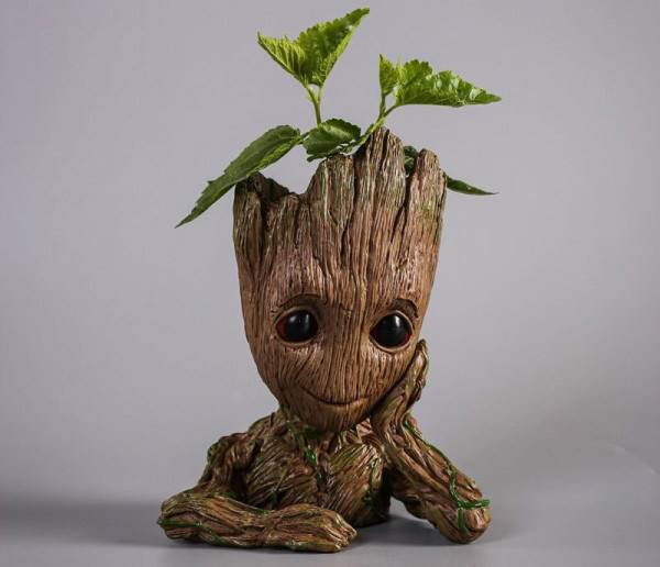 Avances macetas baby groot