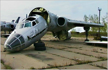 Aviones Rusos Abandonados