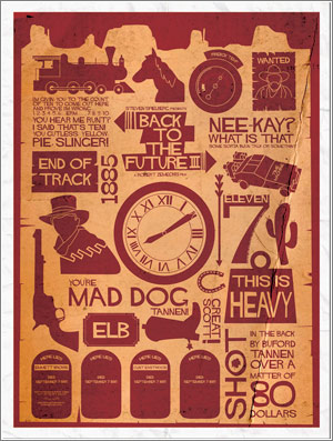 Back To The Future 3 Alternative Poster Art By Davewi11-D4U3742