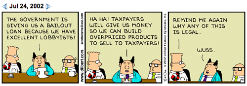 Bailout Dilbert 2002