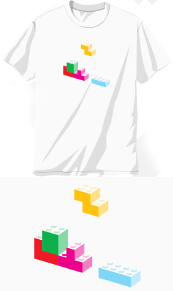 Camiseta Blockotetris