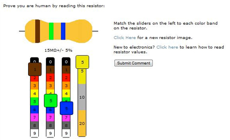 Captcha-Resistencia