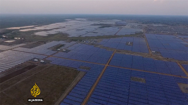 Captura planta solar india