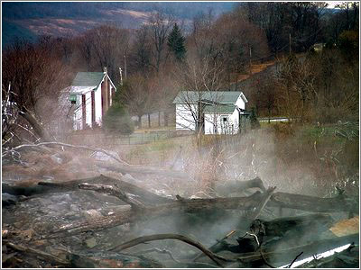Centralia Mina en Combustion
