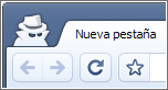 Chrome en modo incognito