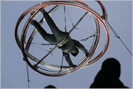 David Blaine Gyro, fotografía de JC Connell