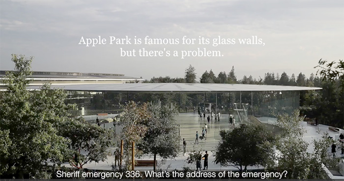 Empleados vs apple park