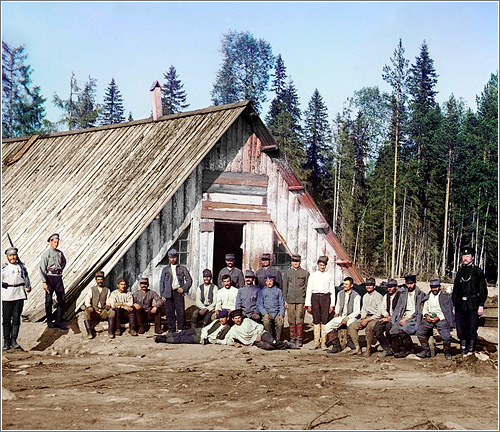 Fotografía en color circa 1900