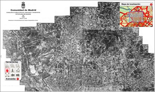 Fotoplano de Madrid, 1927 