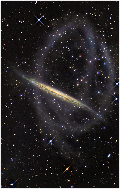 NGC 5907 © R Jay GaBany, reproducida con permiso