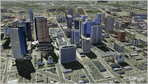 Google Earth: Denver 3-D