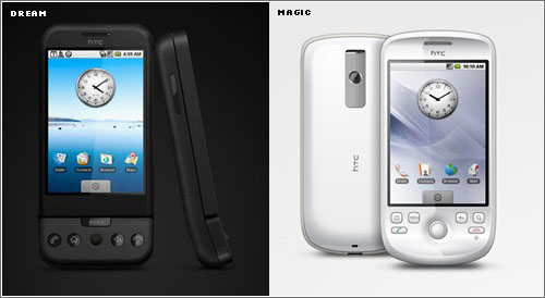 HTC Dream y HTC Magic / Fotos: HTC