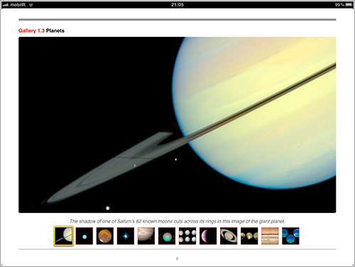 Saturno visto por el Hubble