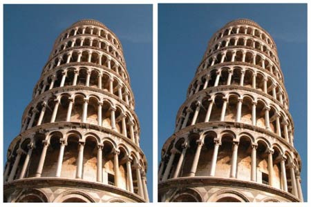 The leaning tower illusion © 2007 Kingdom, Yoonessi & Gheorghiu