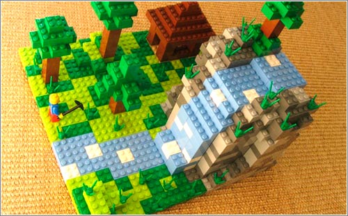 LEGO Minecraft en Cuusoo