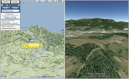 Aviones en vuelo en LocalizaTodo