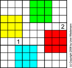 Sudoku con cinco cuadrados mágicos