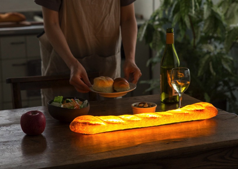 Maison objets yukiko morita pamshade bread lamp designboom 2