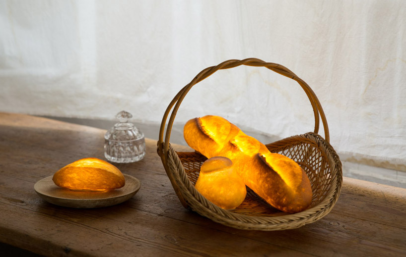 Maison objets yukiko morita pamshade bread lamp designboom 9