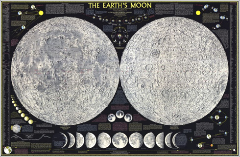 Mapa de la Luna de 1969