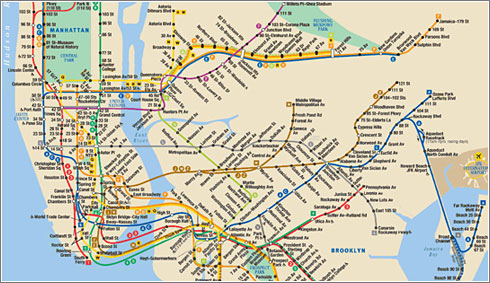 El Metro de Nueva York, versión Historia Animada