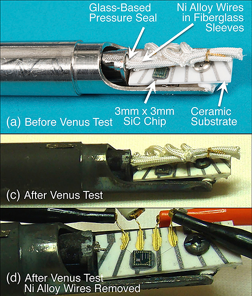 Nasa circuito carburo silicio