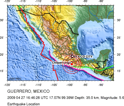 Sobre la intensidad y magnitud de los terremotos