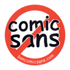 No Comic Sans