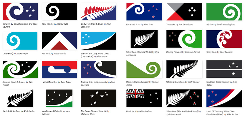 NZ Flags