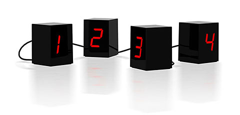 Open Edition Led Clock