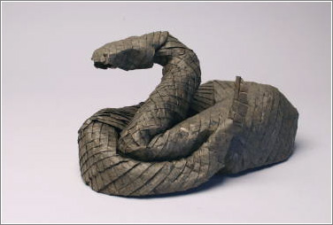 Origami-Rattlesnake