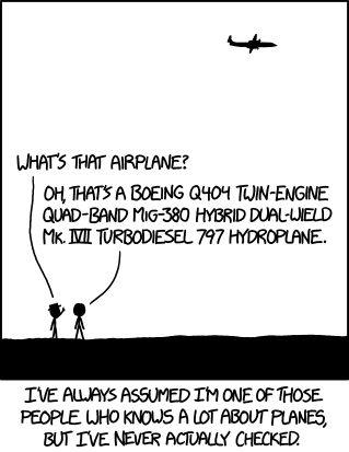 Aerotrastornados en XKCD