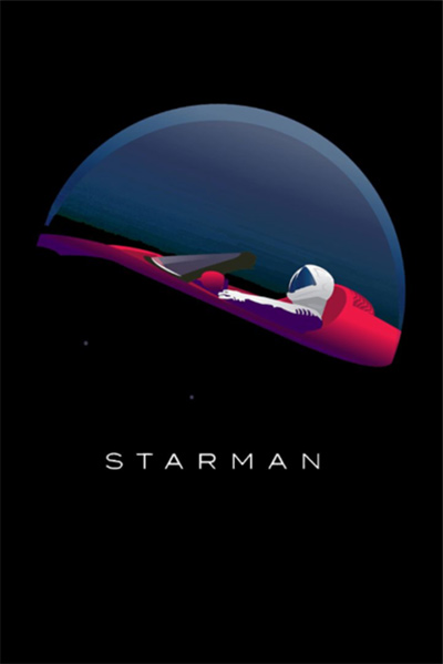 Poster starman limited edition