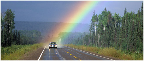 Rainbow Car en National Geographic