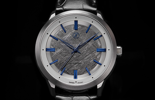 Reloj esfera meoteorito