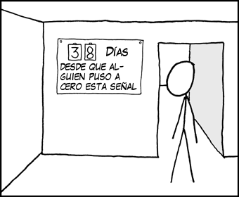 Reset / Poner a cero (CC) xkcd