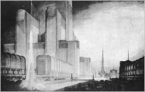 Science City: Hugh Ferriss