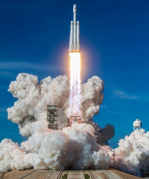 Spacex lanzallamas