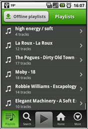 Spotify para Android y iPhone