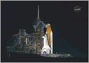 Discovery en la plataforma 39B, a las 00:14am GMT+1